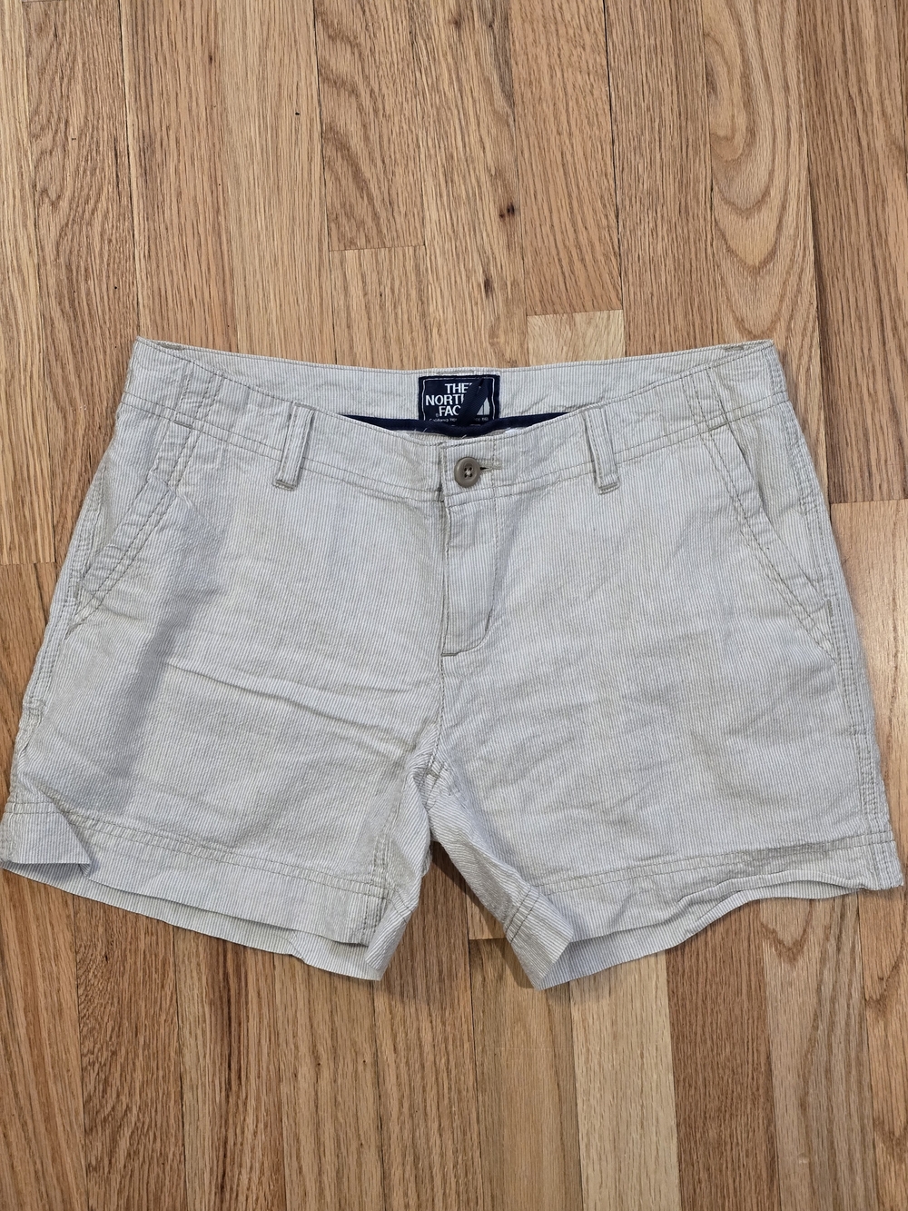 The North Face Women's Light Gray Shorts